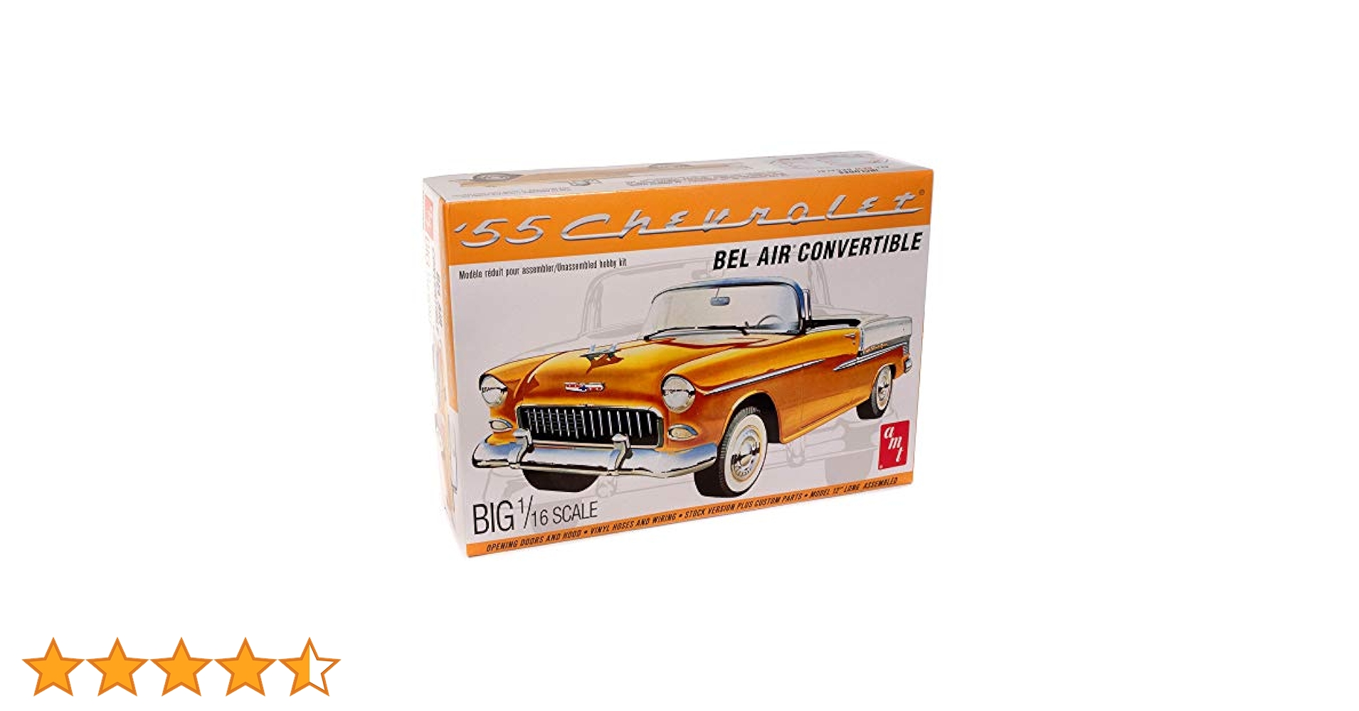 Amazon | AMT 1/16 1955 シェビー ベル・エア コンバーチブル